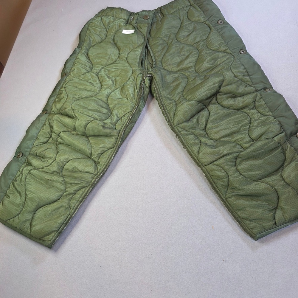 Ashland Sales Cold Weather Trouser Liner Quilted Pants Olive Drab Small